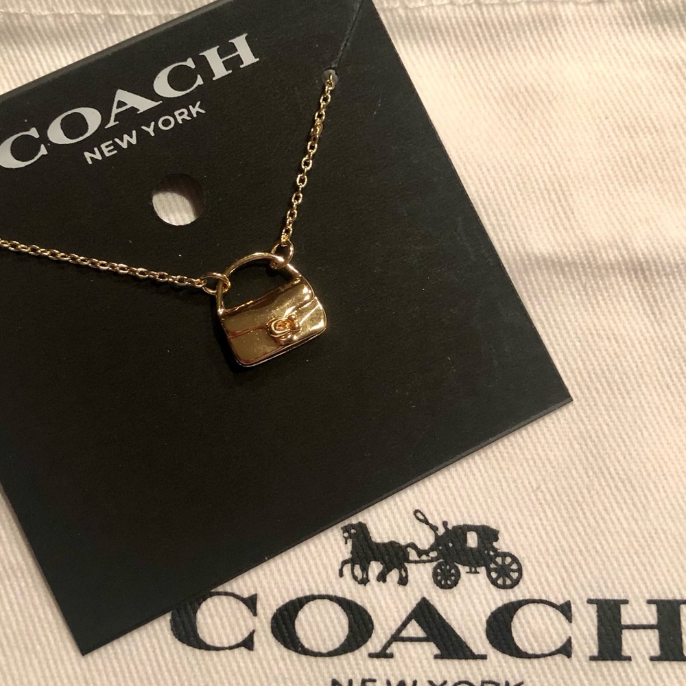 Coach NWT Tabby Necklace w/ Dustbag